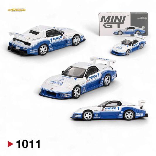Mini GT Mazda RX-7 LB-Super Silhouette IMSA 1:64 - Evergreen Kings