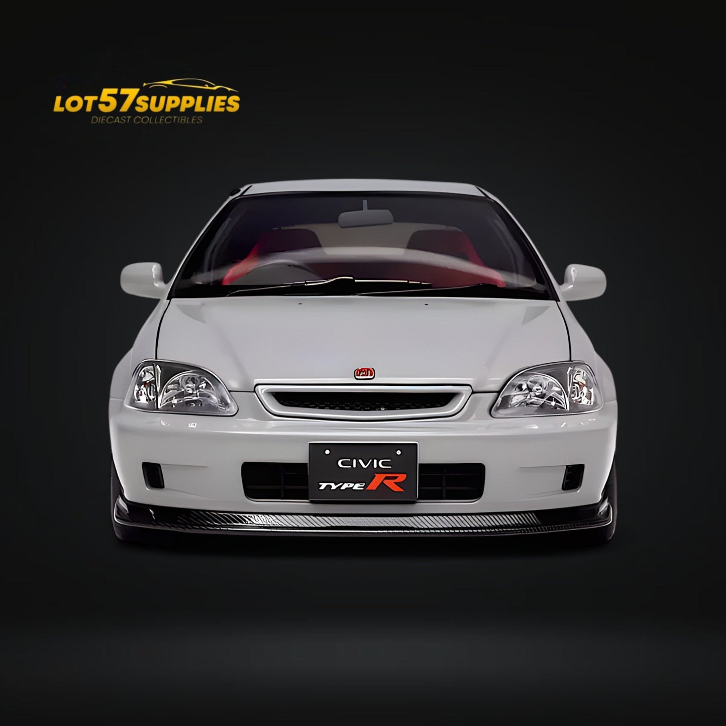 MOTORHELIX Honda Civic Type-R EK9 Nardo Grey 1:18 - Evergreen Kings