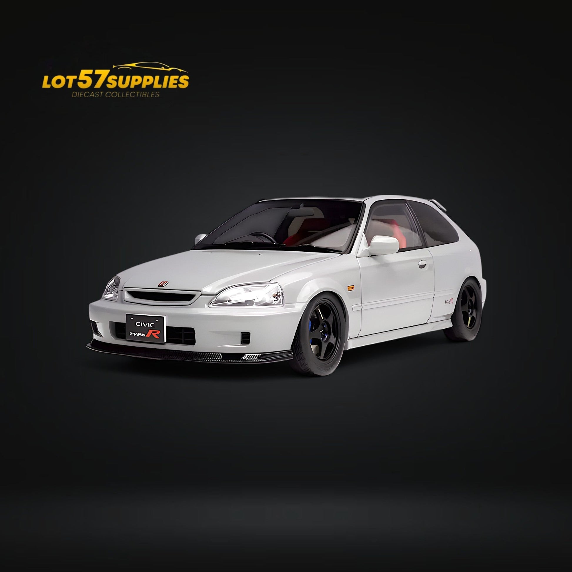 MOTORHELIX Honda Civic Type-R EK9 Nardo Grey 1:18 - Evergreen Kings
