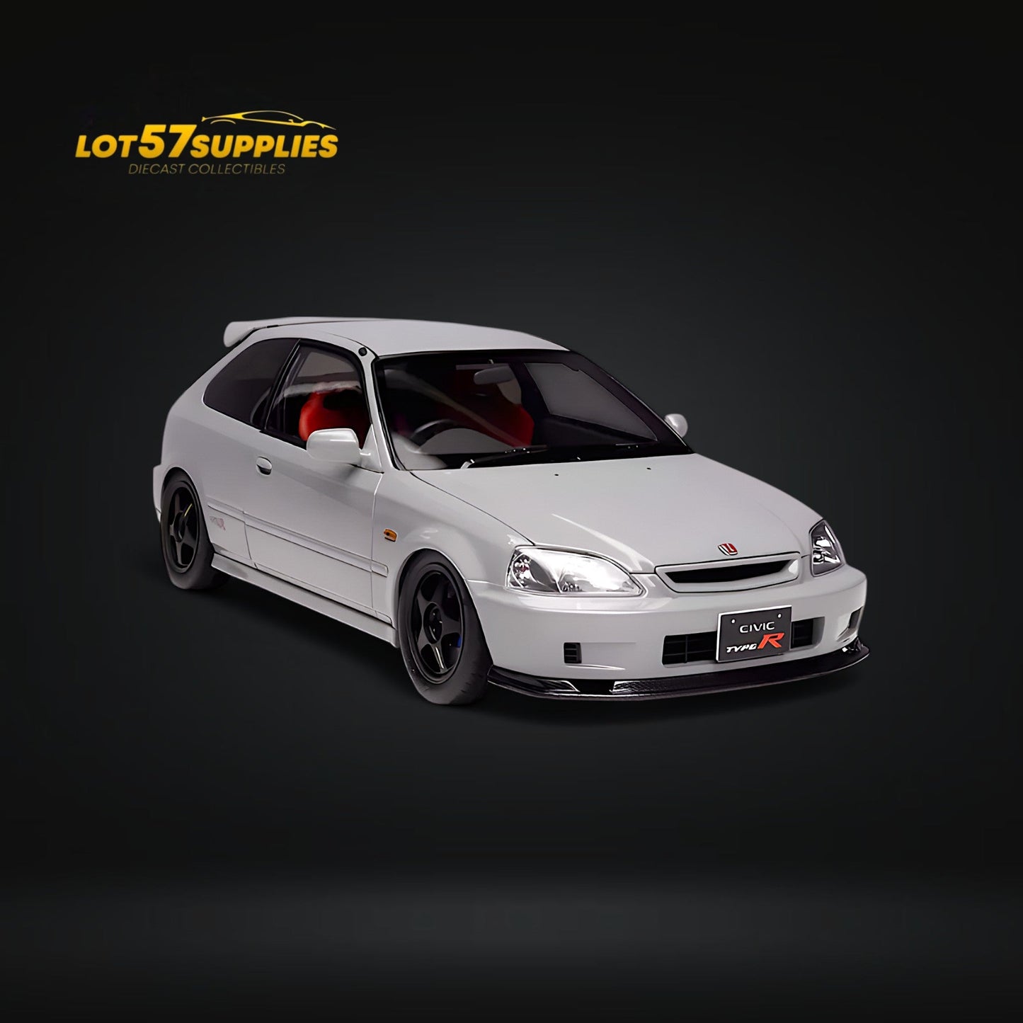 MOTORHELIX Honda Civic Type-R EK9 Nardo Grey 1:18 - Evergreen Kings