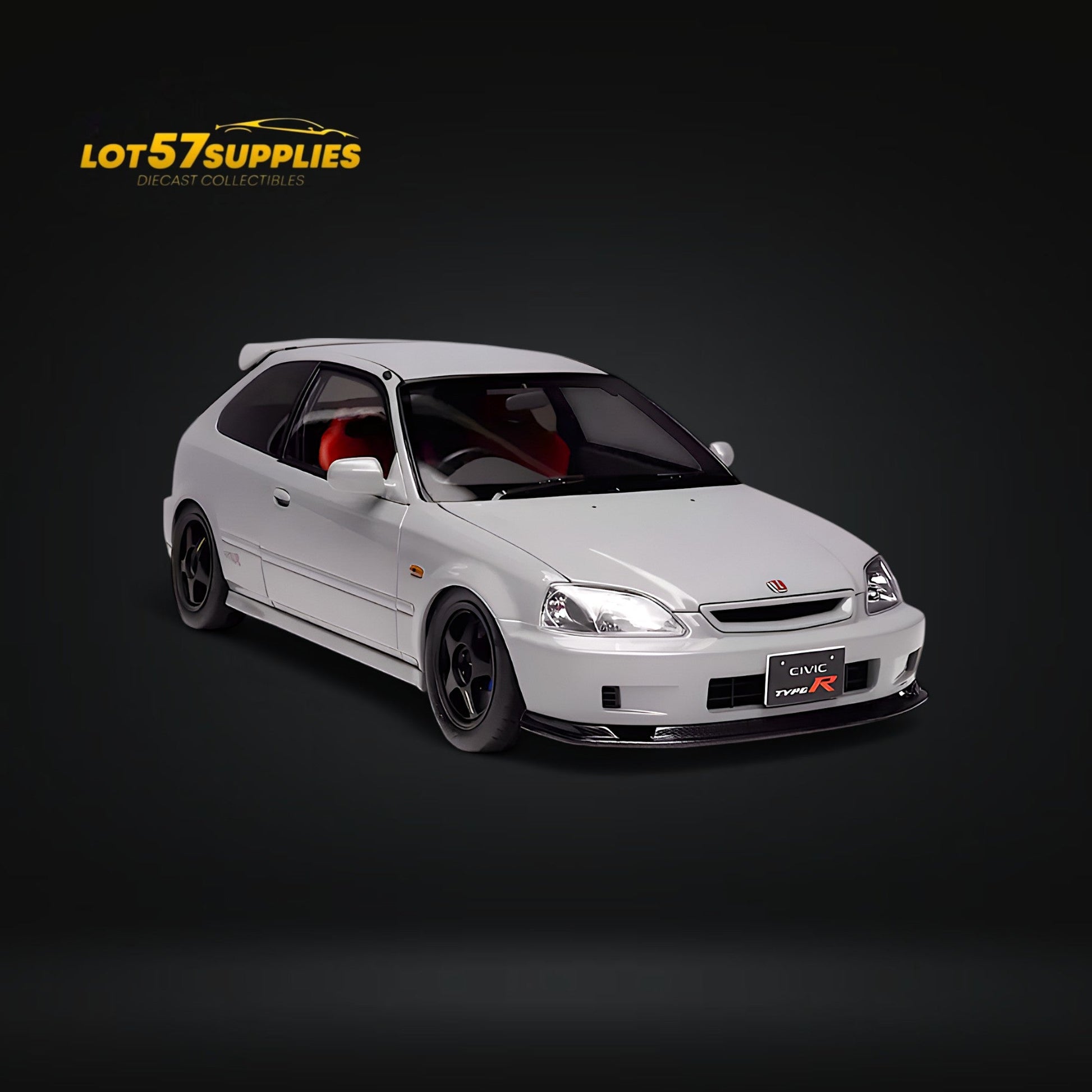 MOTORHELIX Honda Civic Type-R EK9 Nardo Grey 1:18 - Evergreen Kings