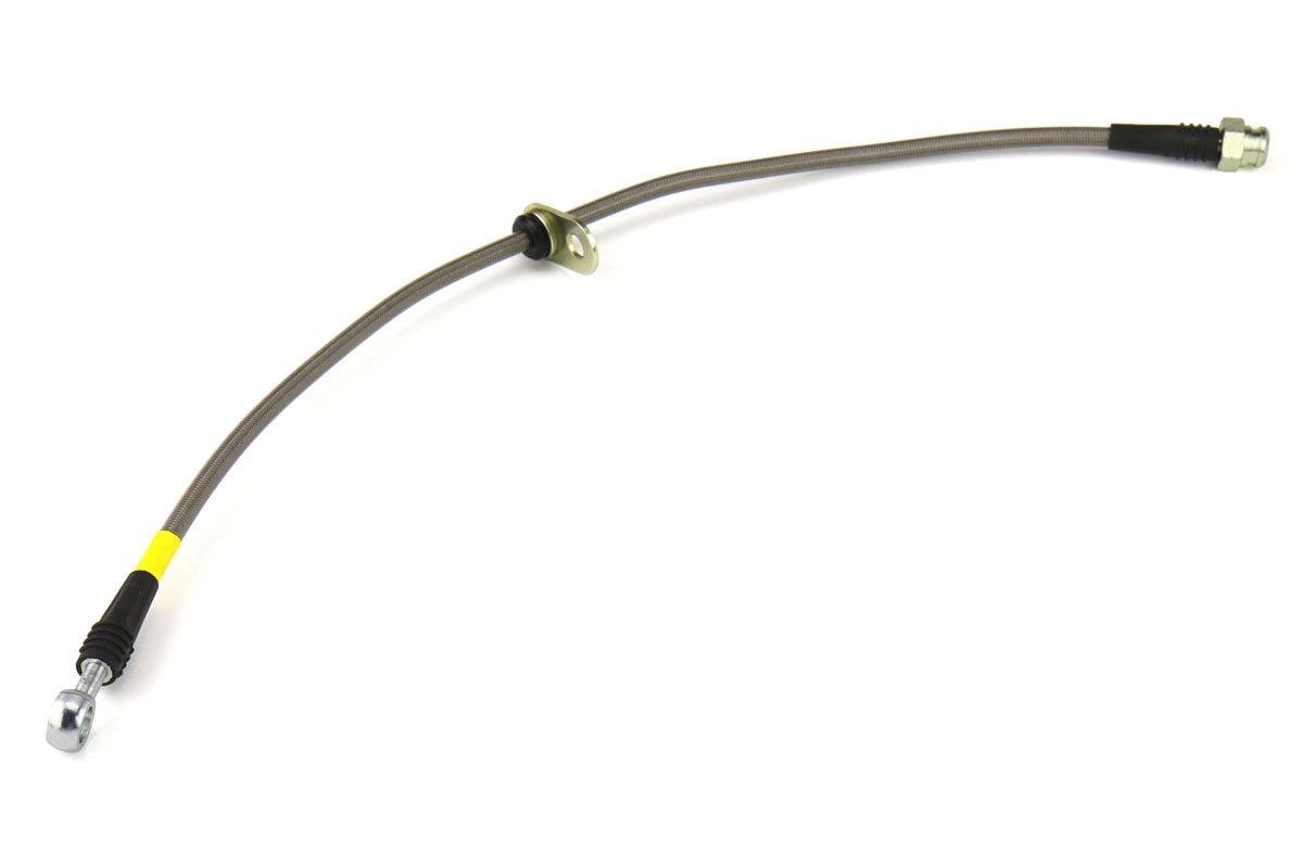 FactionFab rear stainless brake lines for 2008–2017 STI, 2013–2020 BRZ and 86
