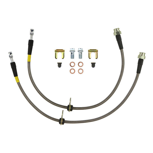 FactionFab front stainless brake lines for 2013–2020 BRZ, FR-S, and 86
