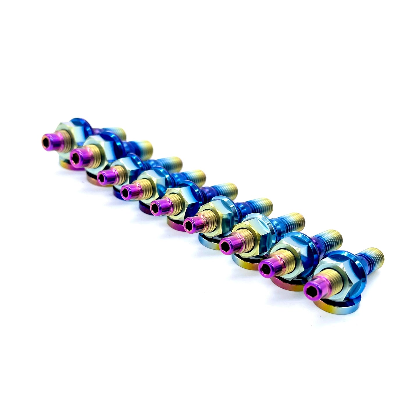JDC Titanium Exhaust Manifold Stud Kit | Honda/Acura B,D,H,F,J Series Motors