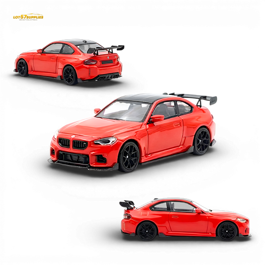 (Pre-Order) SW BMW G87 M2 High Tail Red 1:64 - Evergreen Kings