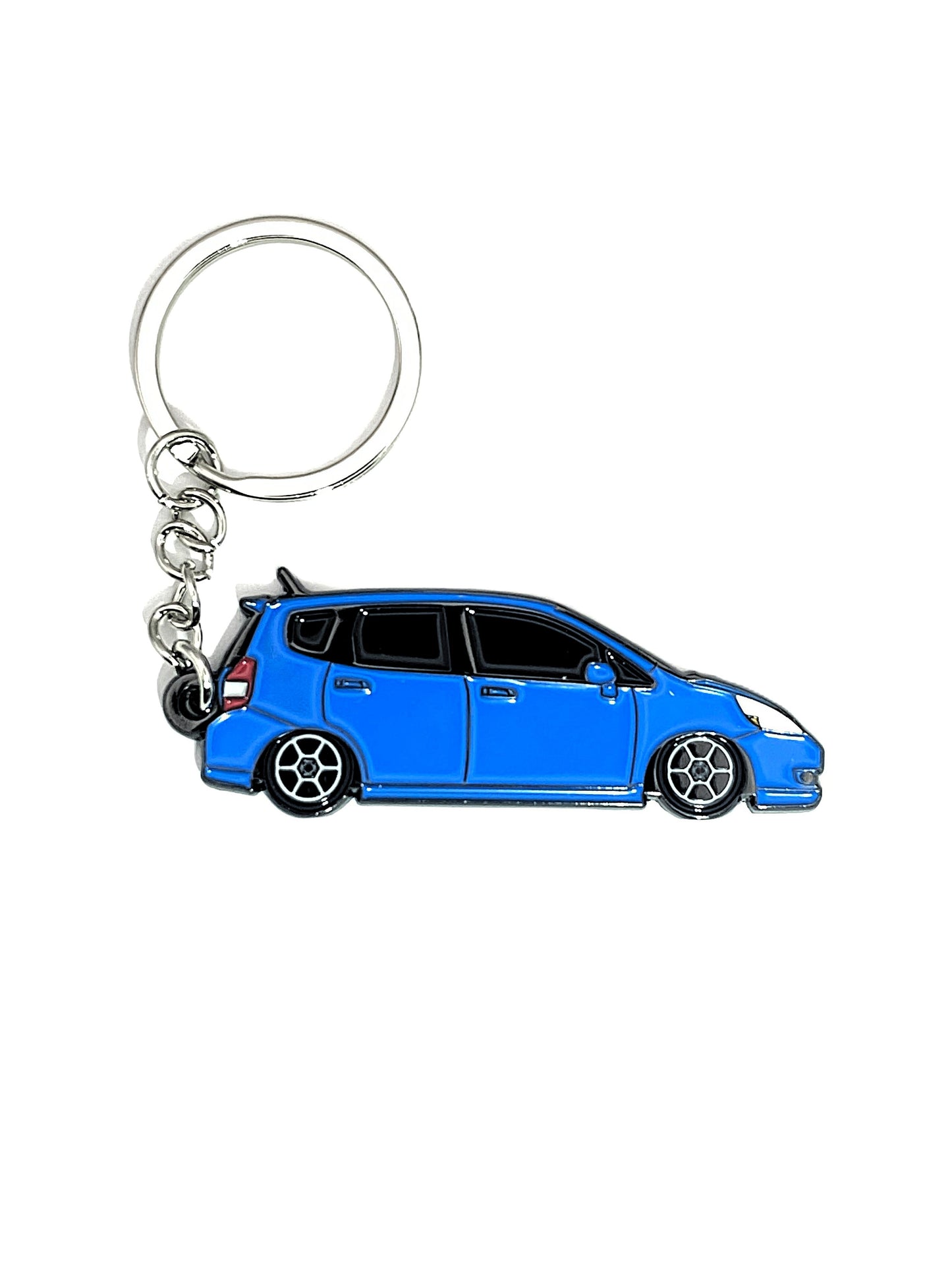 Drift Pins GD Fit keychains featuring colorful, durable metal keychains with branded logo design and keyring attachment.