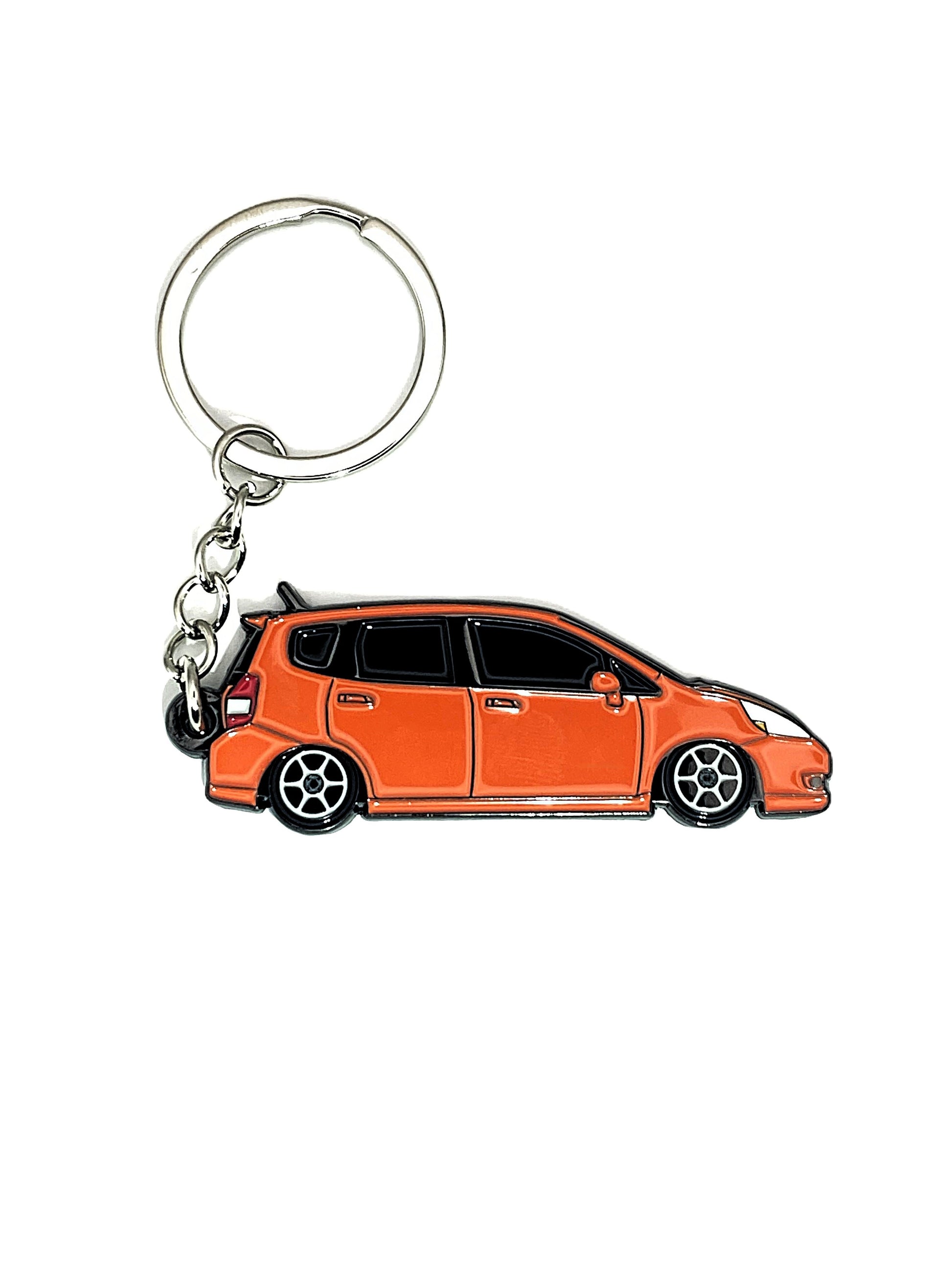 Drift Pins GD Fit keychains featuring colorful, durable metal key rings with engraved branding and stylish design elements.