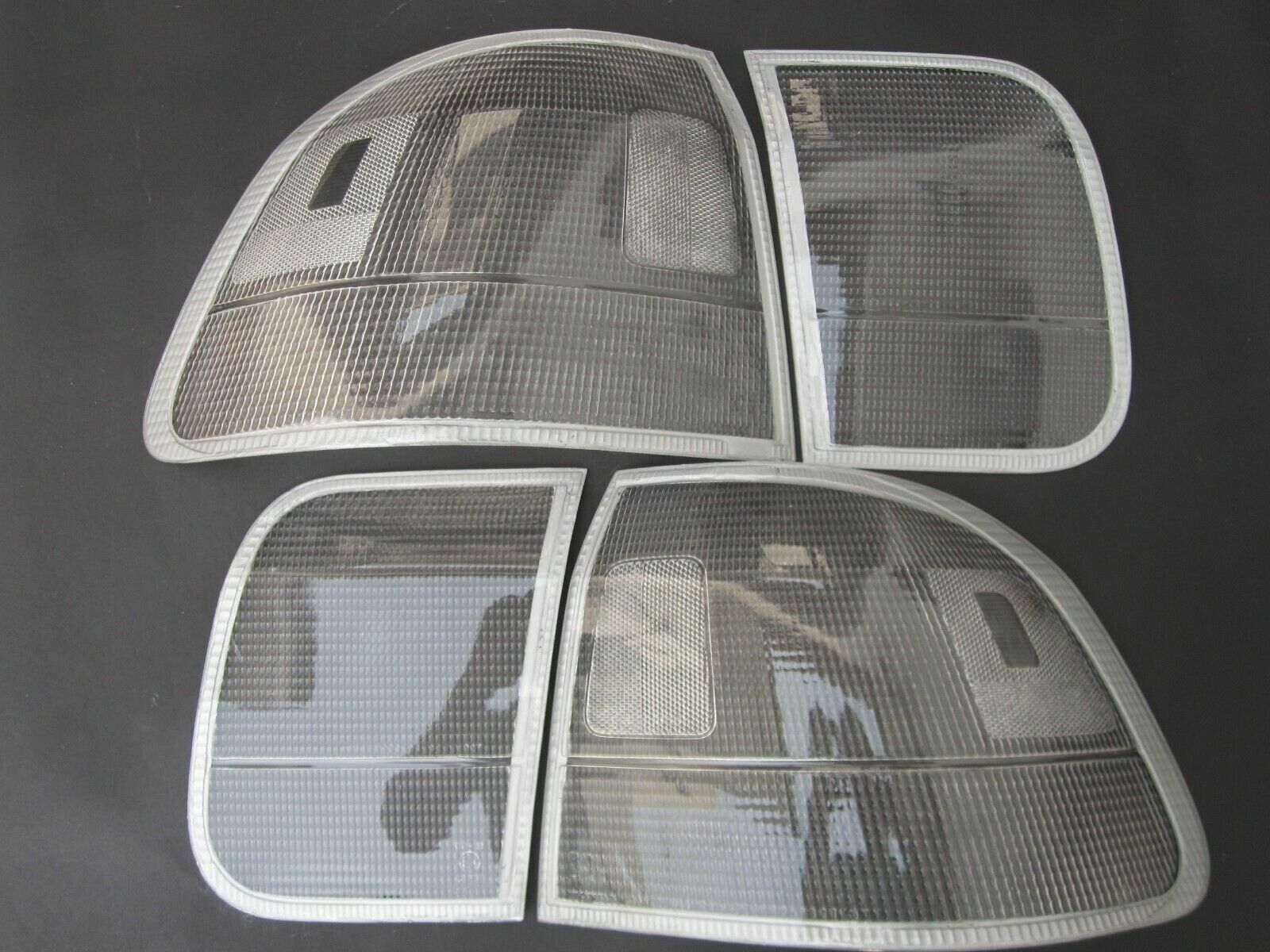 Clear tail light lenses for 1996-1998 Honda Civic Sedan by NTXGlow, showing the transparent lens design for the vehicle's rear lights.