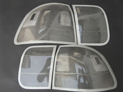 Clear tail light lenses for 1996-1998 Honda Civic Sedan by NTXGlow, showing the transparent lens design for the vehicle's rear lights.