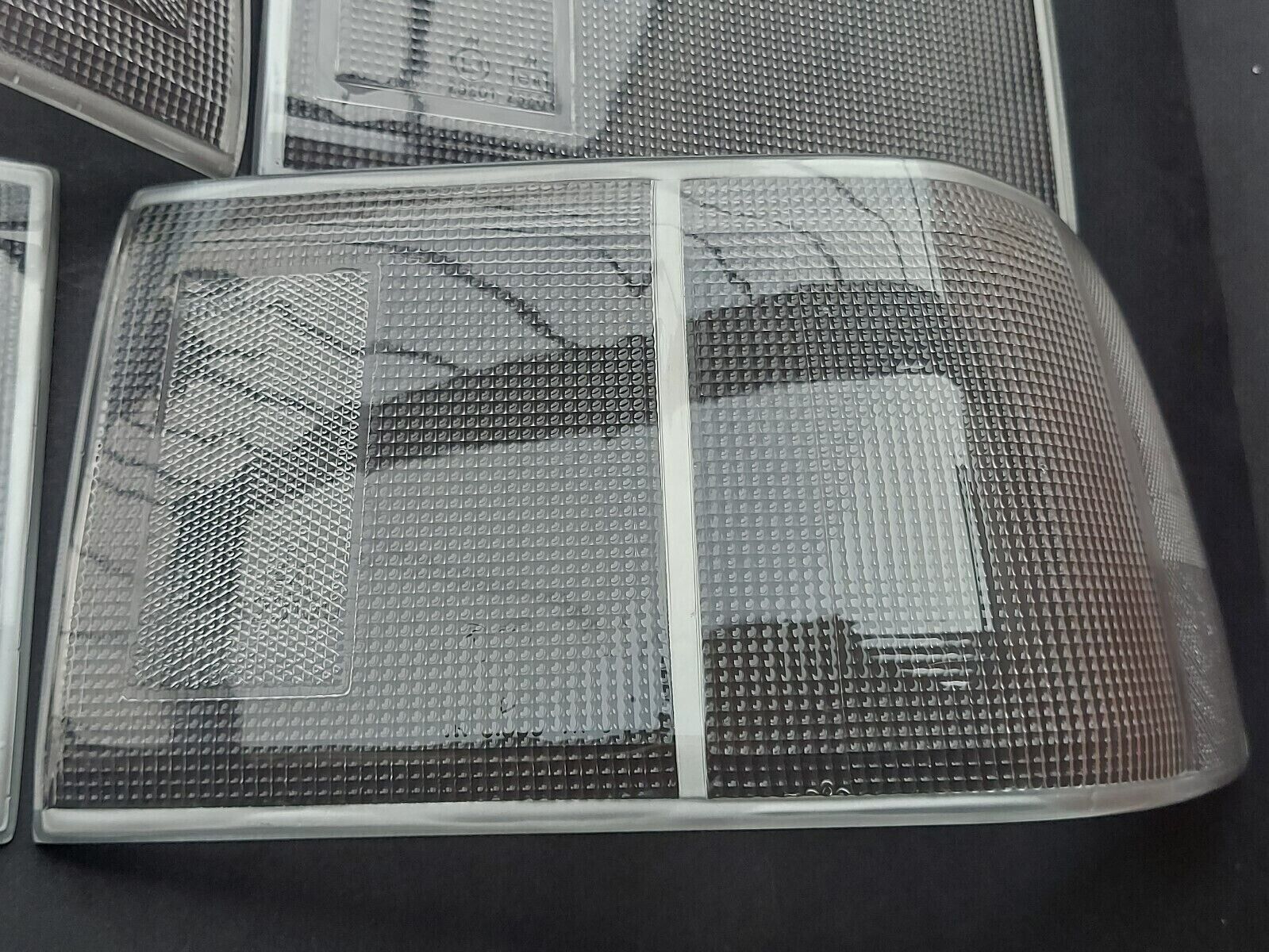 Clear tail light lens for 1988-1991 Honda Civic EF Shuttle Wagon by NTXGlow, showing the transparent lens cover and mounting details.
