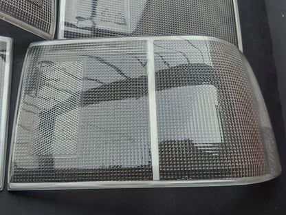 Clear tail light lens for 1988-1991 Honda Civic EF Shuttle Wagon by NTXGlow, showing the transparent lens cover and mounting details.