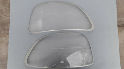 Clear tail light lenses for 1993-1997 Honda Civic Del Sol by NTXGlow, showing the transparent lens design for rear lighting.
