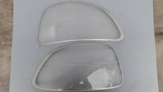 Clear tail light lenses for 1993-1997 Honda Civic Del Sol by NTXGlow, showing the transparent lens design for rear lighting.