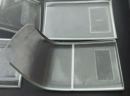 Clear tail light lenses for 1988-1991 Honda Civic EF Shuttle Wagon by NTXGlow, showing the transparent lens design.