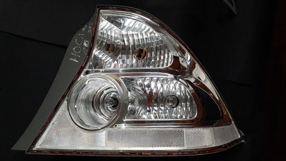 Pair of clear tail light lenses for 2004-2005 Honda Civic Coupe by NTXGlow, showing the transparent lens covers.
