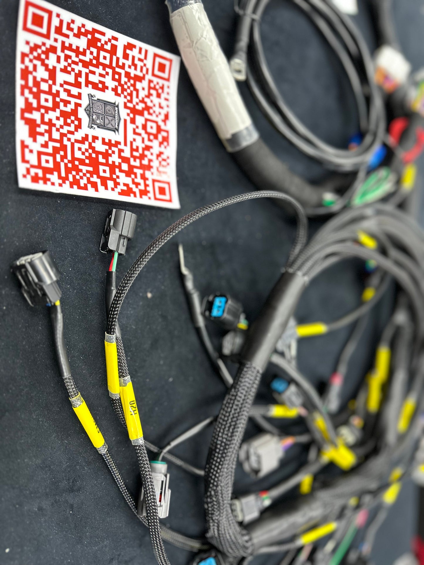 SPD Z1 K-Series engine wiring harness for 02-05 RSX and Civic Si EP3, with power lead, by Speedzone Performance LLC.