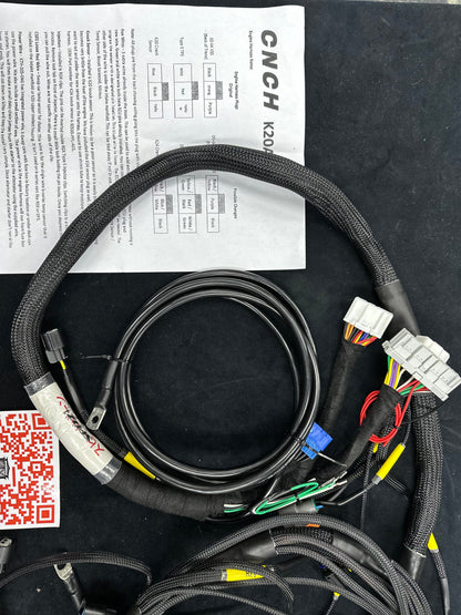 SPD Z1 K-Series Tucked Engine Wiring Harness with power lead for 2002-2005 Honda RSX and Civic Si EP3 by Speedzone Performance LLC