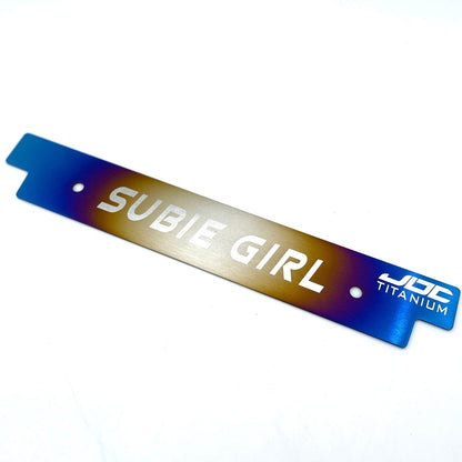JDC Titanium Front License Plate Delete Kit - Subaru / Universal