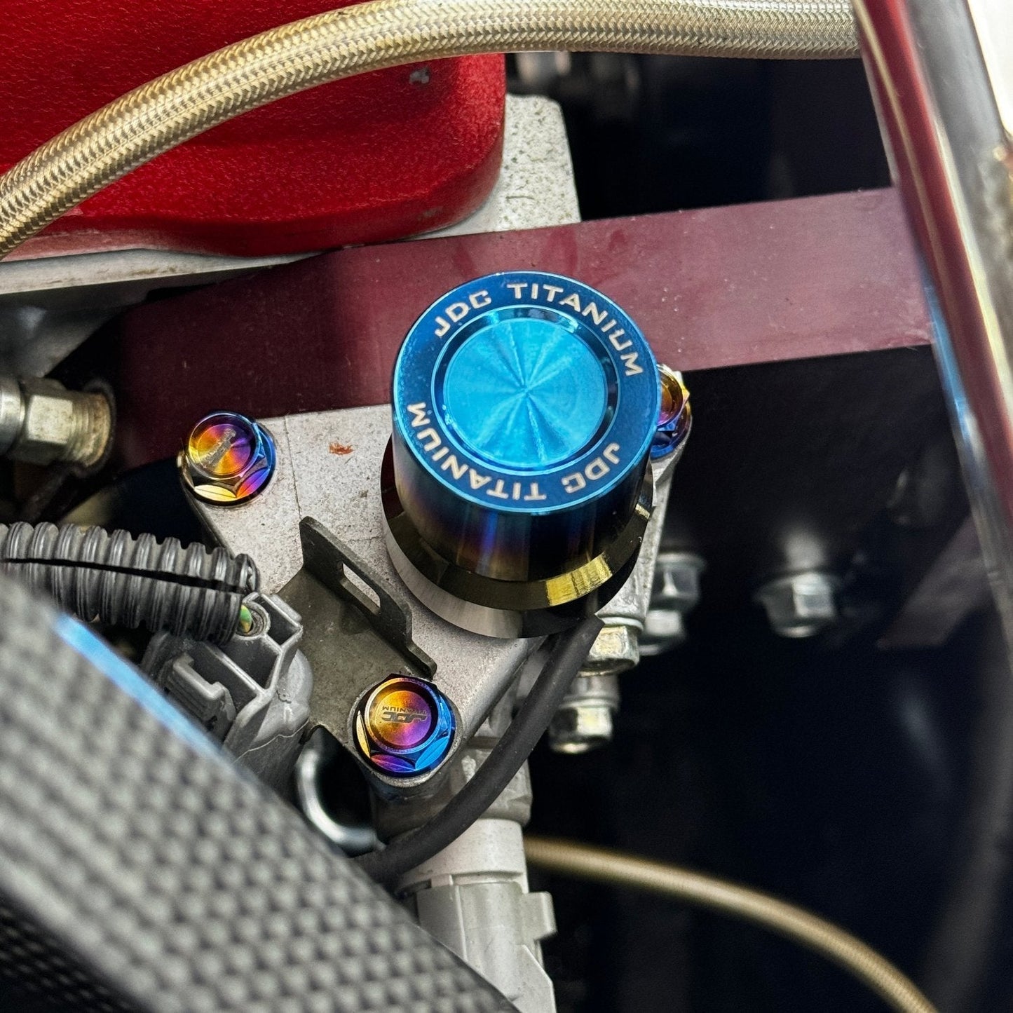 JDC Titanium V-TEC Solenoid Cover | Multiple Honda Applications