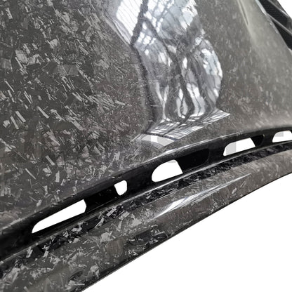 JDMuscle [15-21 WRX/STI] Carbon Fiber Hood V2 w/ Heat Extract - Evergreen Kings