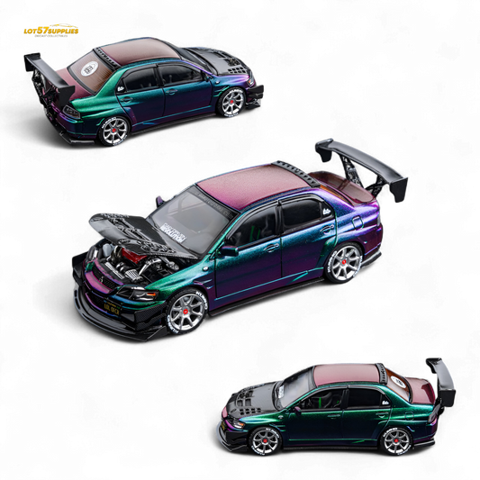 Findclassically Mitsubishi Lancer Evolution IX Chameleon 1:64 - Evergreen Kings