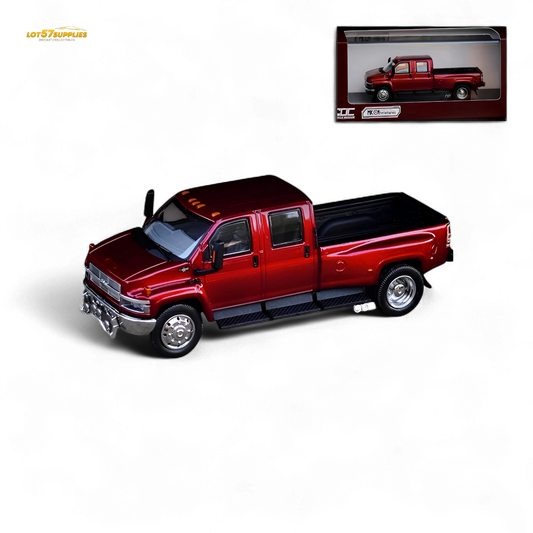 MK Miniatures & GOC Chevrolet Kodiak Metallic Red 1:64 - Evergreen Kings