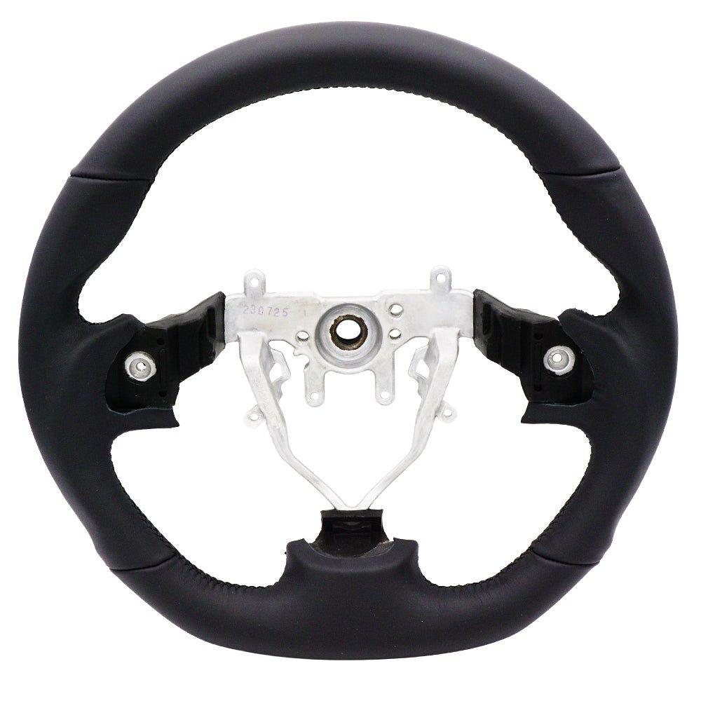 BLOX Racing Leather Steering Wheel - 08-14 WRX / STI