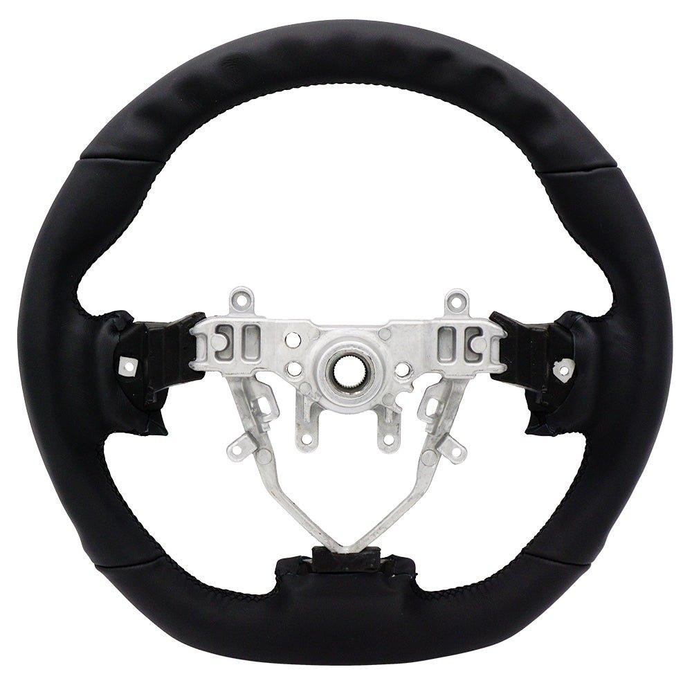 BLOX Racing Leather Steering Wheel - 08-14 WRX / STI