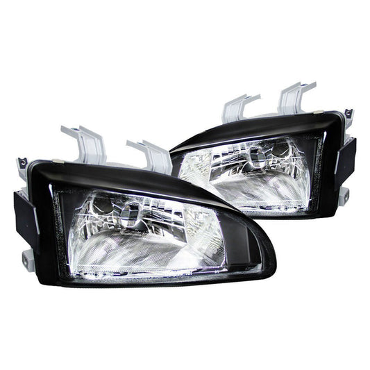 Spec-D 92-95 Honda Civic Headlights OEM Style Matte Black - Evergreen Kings