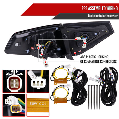 NTXGLOW RGB Tail Lights – 2008-2014 Subaru WRX / STI Hatchback