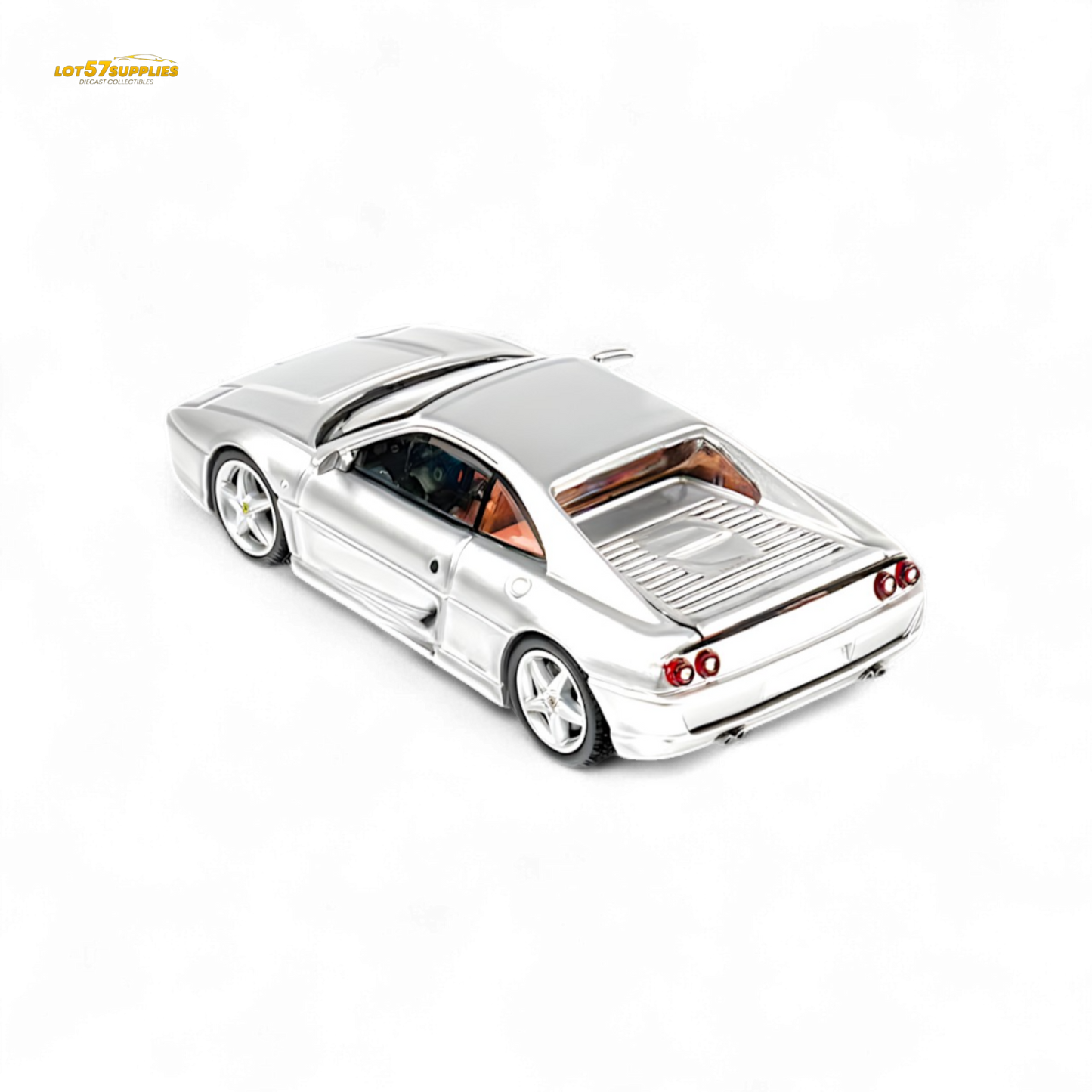 TPC Ferrari F355 Challenge Silver 1:64 - Evergreen Kings
