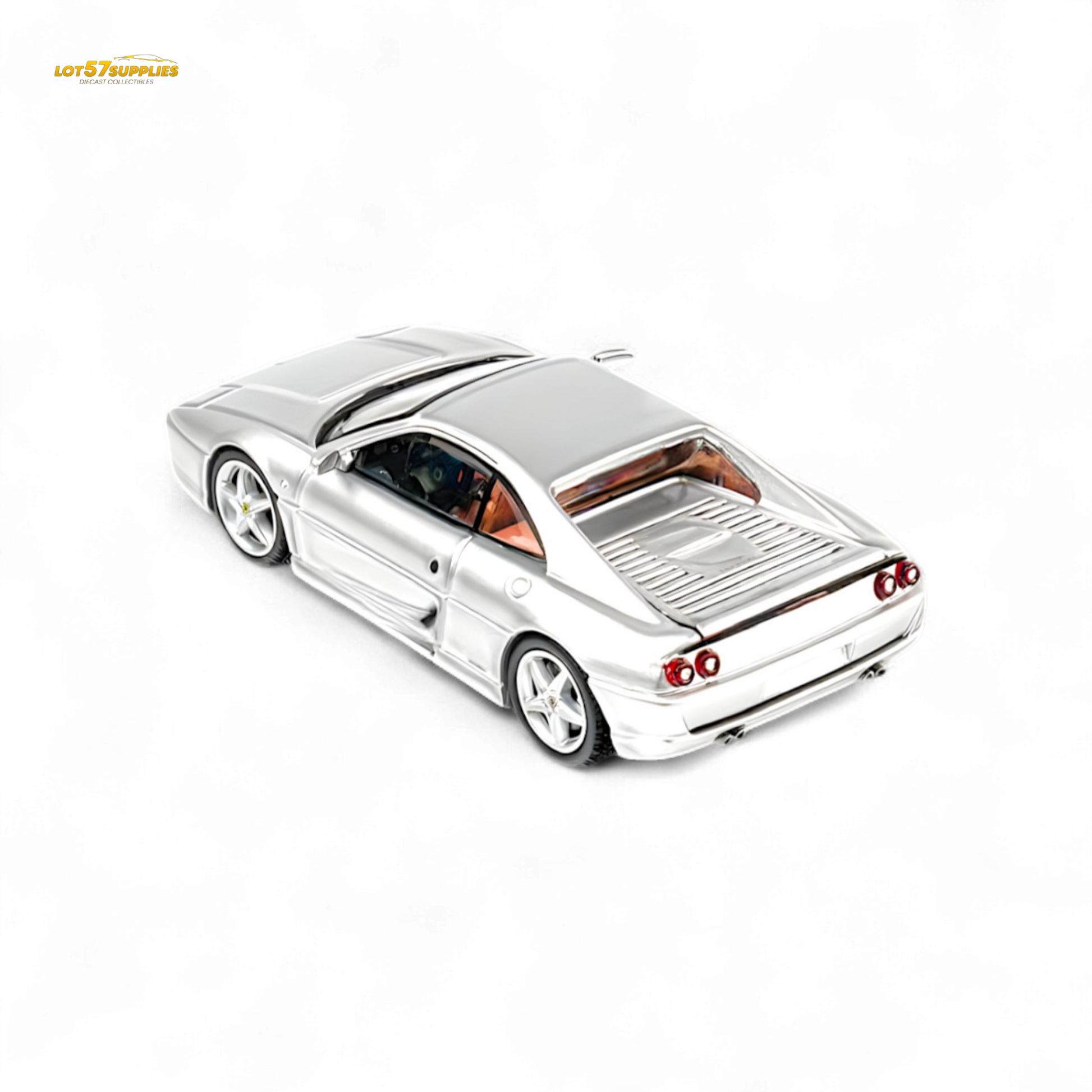 TPC Ferrari F355 Challenge Silver 1:64 - Evergreen Kings