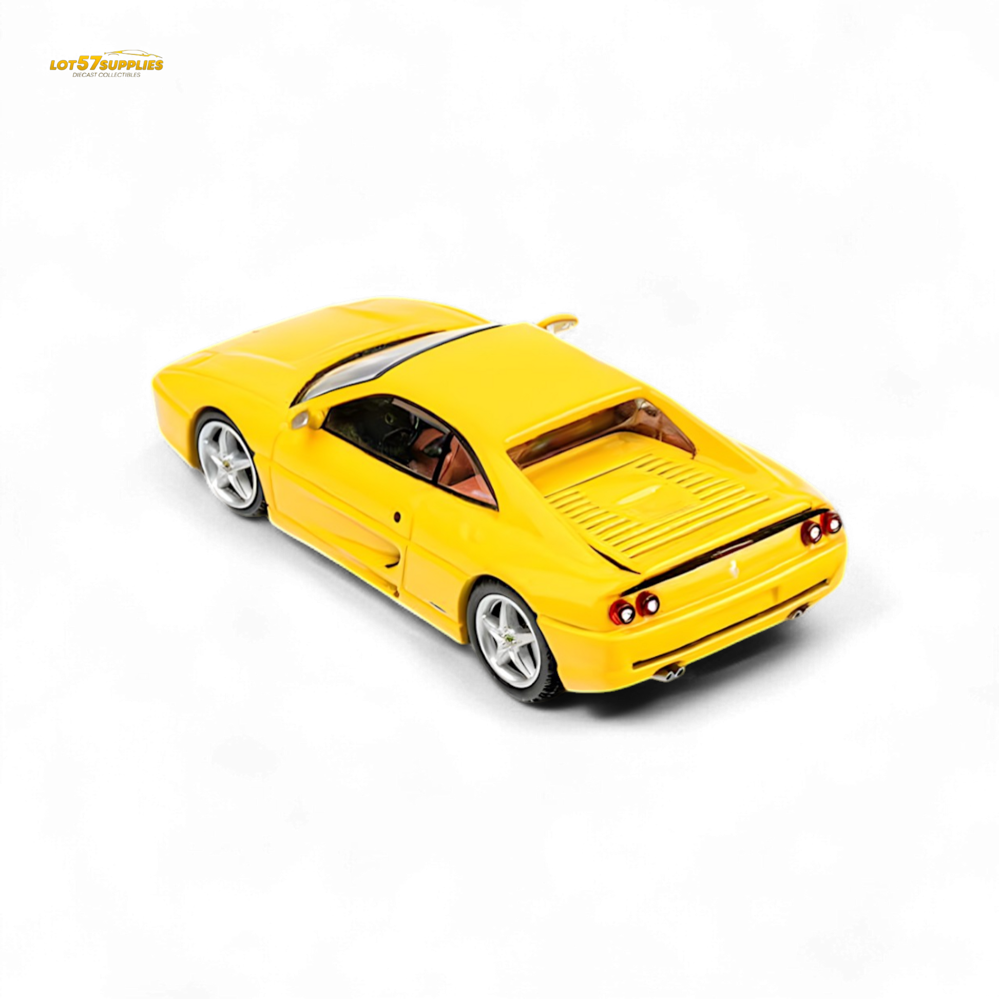 TPC Ferrari F355 Challenge Modena Yellow 1:64 - Evergreen Kings