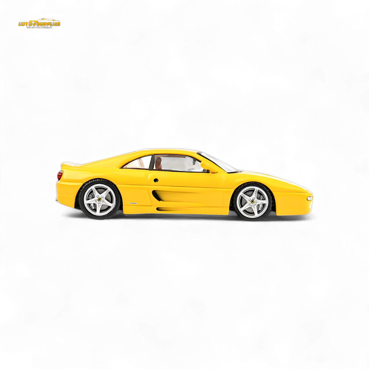 TPC Ferrari F355 Challenge Modena Yellow 1:64 - Evergreen Kings