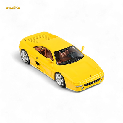 TPC Ferrari F355 Challenge Modena Yellow 1:64 - Evergreen Kings