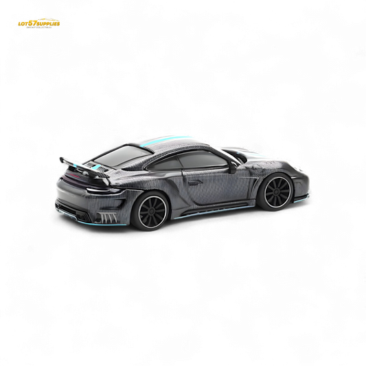 PopRace Porsche 992 Stinger GTR Carbon Edition 1:64 - Evergreen Kings