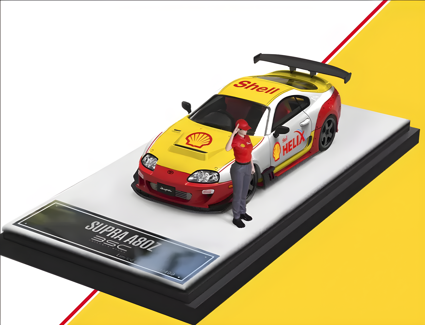 BSC Toyota Supra A80Z Shell Livery 1:64 - Evergreen Kings