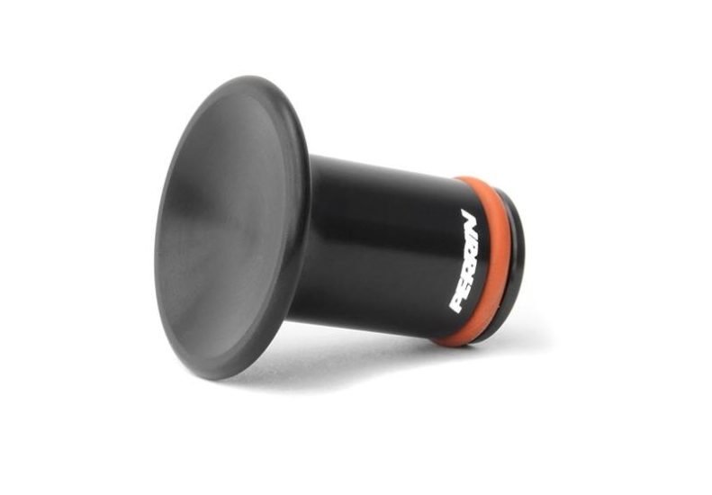 Black Perrin drift button for Subaru WRX, STI, Toyota FR-S, Subaru BRZ, Toyota 86, and GR86, made by JDMuscle, close-up view.
