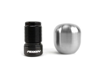 PERRIN weighted barrel stainless steel shift knob for BRZ, FR-S, 86, and GR86 manual transmissions