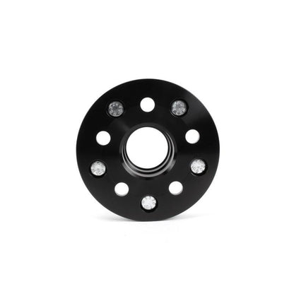 PERRIN 25mm black wheel adapters, 5x100 to 5x114.3 bolt pattern, pair for Subaru vehicles