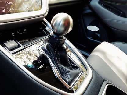 PERRIN 2-inch brushed stainless steel CVT ball shift knob for Subaru Outback and Ascent by JDMuscle
