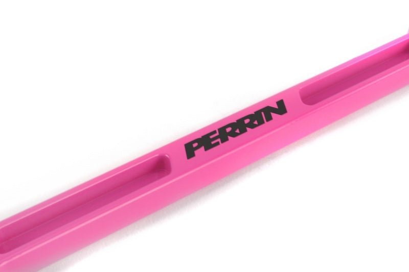 JDMuscle PERRIN Hyper Pink battery tie down for most Subaru models, PSP-ENG-700HP