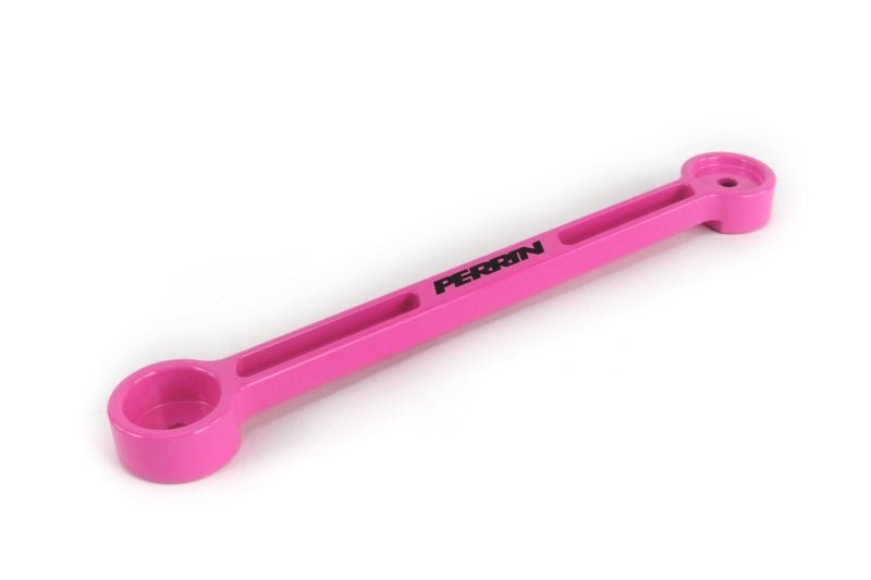 JDMuscle PERRIN hyper pink battery tie down for most Subaru models, PSP-ENG-700HP