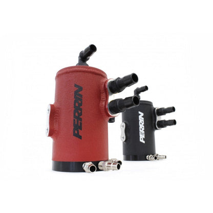 Perrin Black Air Oil Separator for 2002-2007 Subaru WRX/STI with TMIC, JDMuscle performance automotive part.