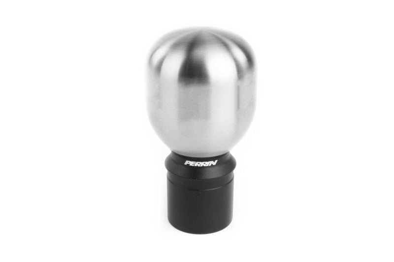 PERRIN CVT barrel shift knob in 1.85-inch brushed steel for Subaru Outback with CVT transmission