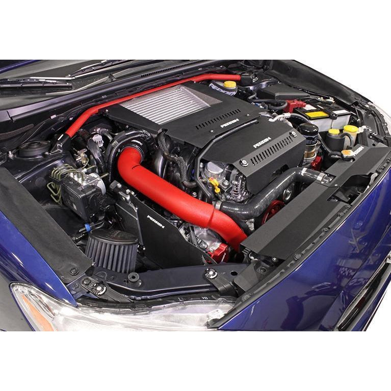 Red Perrin charge pipe for Subaru WRX 2015-2020, JDMuscle intercooler piping kit, performance automotive upgrade