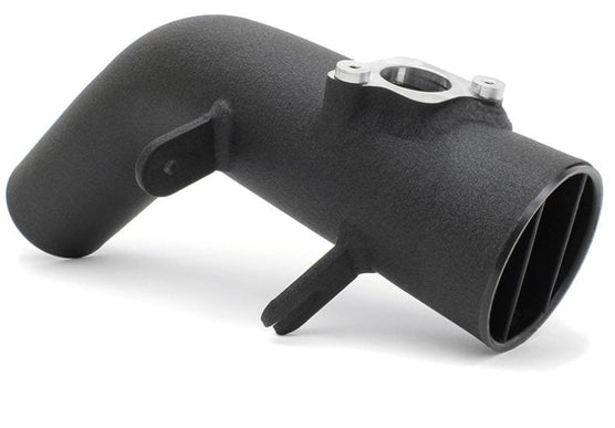 Black Perrin cold air intake for 2008-2015 Subaru WRX and STI, JDMuscle performance intake system with high-flow filter.