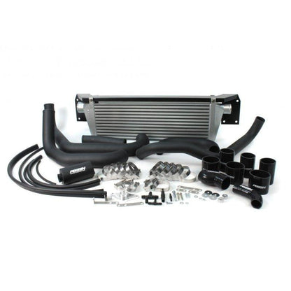 JDMuscle Perrin front mount intercooler pipes for Subaru WRX 2002-2007 and STI 2004-2007, black intercooler piping kit.