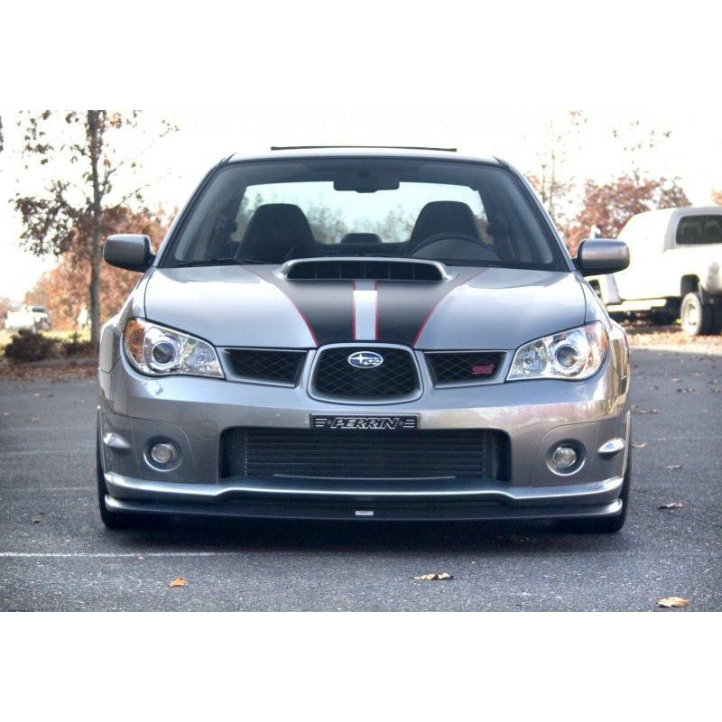 JDMuscle Perrin front mount intercooler pipes for Subaru WRX 2002-2007 and STI 2004-2007, black intercooler piping kit.