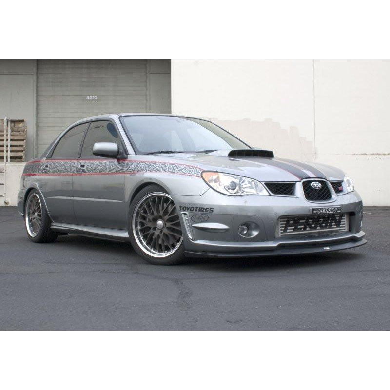 JDMuscle Perrin front mount intercooler pipes kit for Subaru WRX 2002-2007 and STI 2004-2007, black intercooler piping set.
